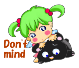 Healing angel Nano ver.English sticker #638604