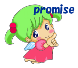 Healing angel Nano ver.English sticker #638605