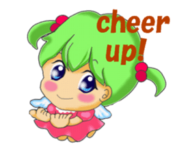 Healing angel Nano ver.English sticker #638606