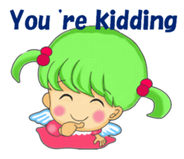 Healing angel Nano ver.English sticker #638610