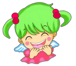 Healing angel Nano ver.English sticker #638611
