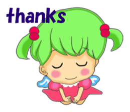 Healing angel Nano ver.English sticker #638613