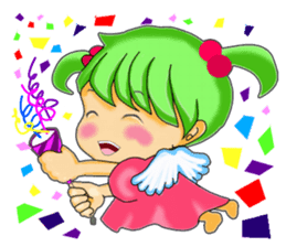 Healing angel Nano ver.English sticker #638614