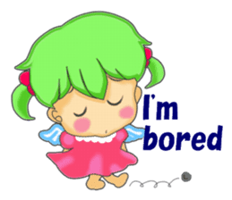 Healing angel Nano ver.English sticker #638619