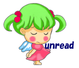 Healing angel Nano ver.English sticker #638621