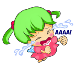 Healing angel Nano ver.English sticker #638622