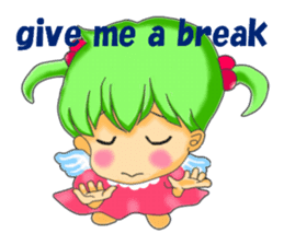 Healing angel Nano ver.English sticker #638628