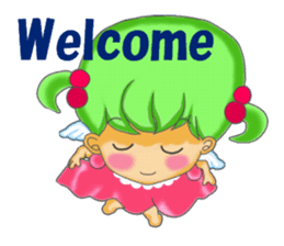 Healing angel Nano ver.English sticker #638634