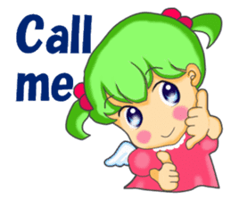 Healing angel Nano ver.English sticker #638635