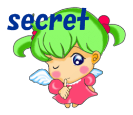 Healing angel Nano ver.English sticker #638636