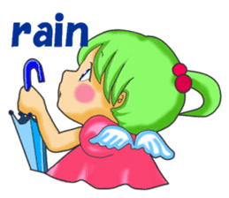 Healing angel Nano ver.English sticker #638637