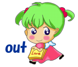 Healing angel Nano ver.English sticker #638638