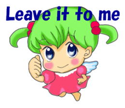 Healing angel Nano ver.English sticker #638640