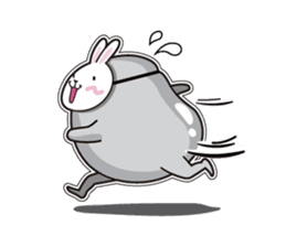 Jelly beans Rabbit mask.2 sticker #638661