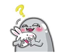 Jelly beans Rabbit mask.2 sticker #638662