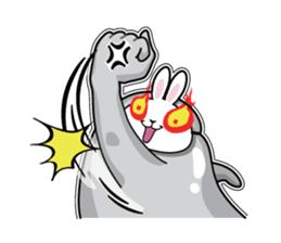Jelly beans Rabbit mask.2 sticker #638665
