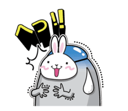 Jelly beans Rabbit mask.2 sticker #638668