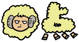 Animal Typography sticker #638762