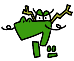 Animal Typography sticker #638772