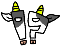 Animal Typography sticker #638779