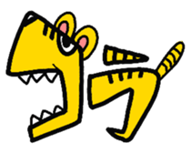 Animal Typography sticker #638782