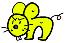 Animal Typography sticker #638796