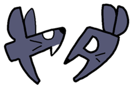 Animal Typography sticker #638800