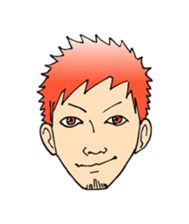 A mustached person sticker #639123