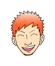 A mustached person sticker #639124