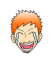 A mustached person sticker #639126