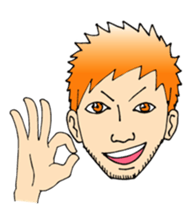 A mustached person sticker #639127