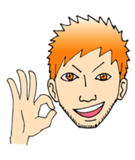 A mustached person sticker #639127