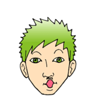 A mustached person sticker #639138