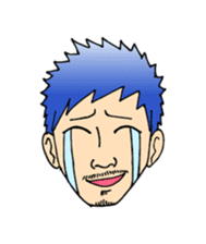 A mustached person sticker #639148