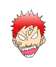 A mustached person sticker #639160