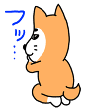 lovely dog and toy box sticker #639286