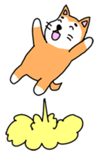 lovely dog and toy box sticker #639288