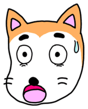 lovely dog and toy box sticker #639299