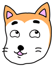 lovely dog and toy box sticker #639300