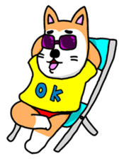 lovely dog and toy box sticker #639320