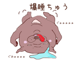 Pug every day! sticker #640466