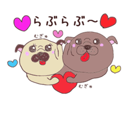 Pug every day! sticker #640468