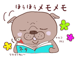 Pug every day! sticker #640473