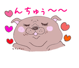 Pug every day! sticker #640480