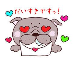 Pug every day! sticker #640481