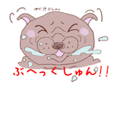 Pug every day! sticker #640488