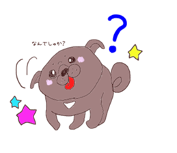 Pug every day! sticker #640505