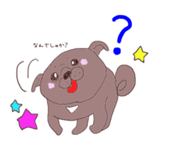 Pug every day! sticker #640505