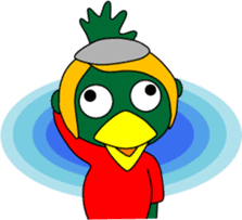 Kappa named Hikoichi (English Ver.) sticker #640586