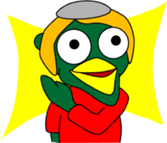 Kappa named Hikoichi (English Ver.) sticker #640592